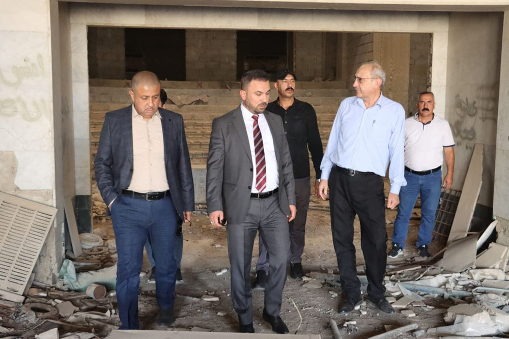 the project of the Ministry of Planning buildings complex in Nineveh Governorate