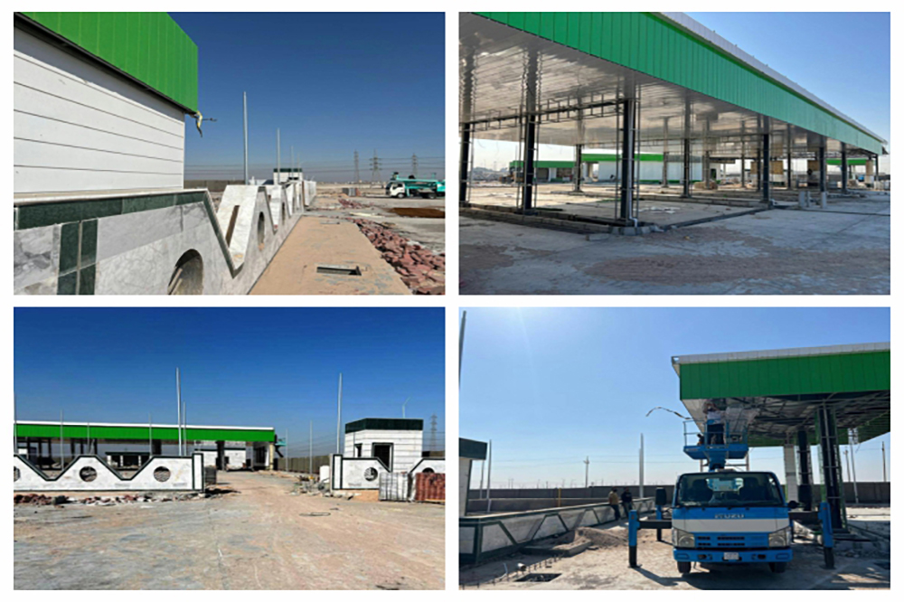 مشروع محطة تعبئة وقود المربد في  البصرة 