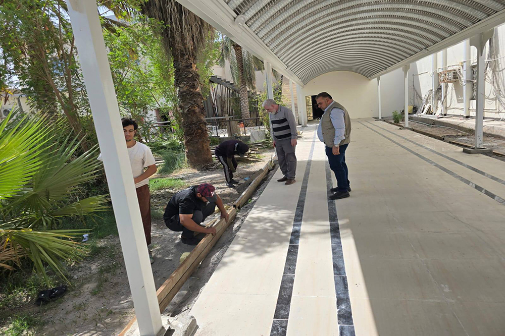 مشروع مستشفى قلعة صالح العام في محافظة ميسان