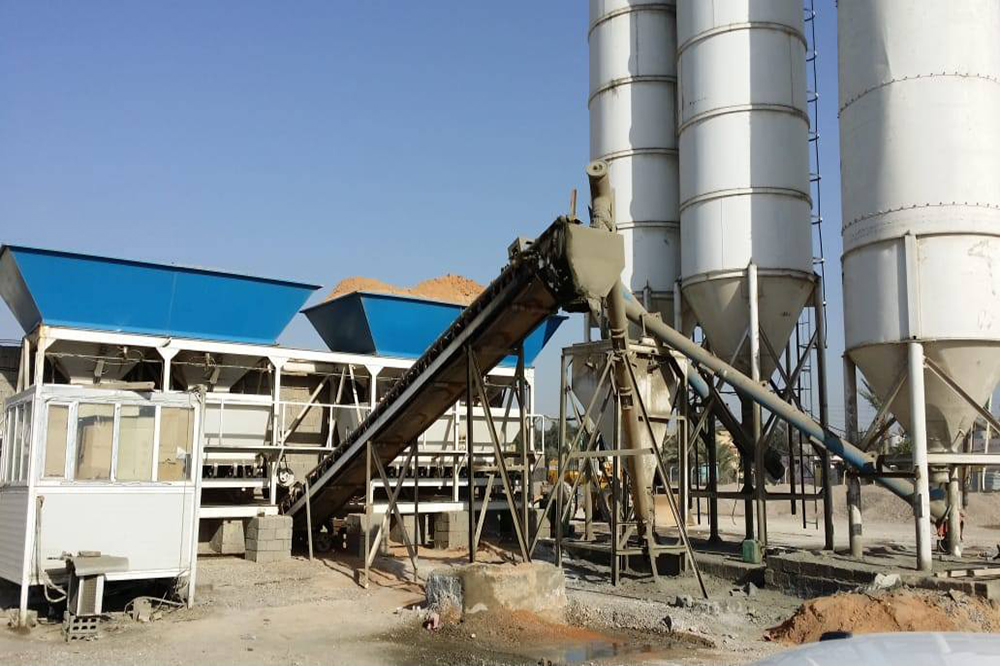 Company's concrete production plants
