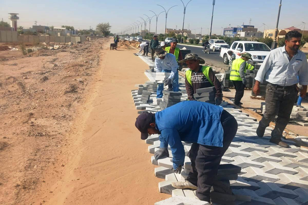 مشروع تطوير مقتربات مجسر الدلة