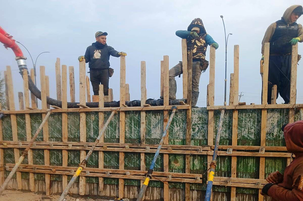 Approaches to the Al-Dallah Bridge in Salah al-Din