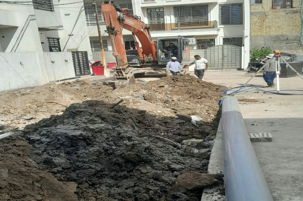 Al-Fao Engineering Company Continues Infrastructure Development in Shaker Al-Ani 