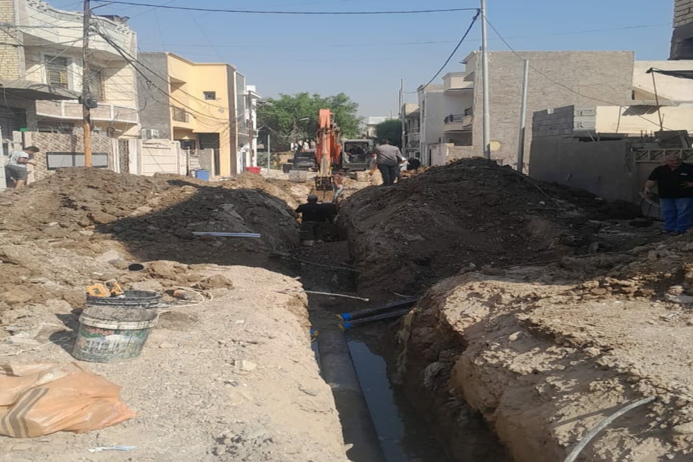 Al-Fao Engineering Company Continues Infrastructure Development in Shaker Al-Ani 