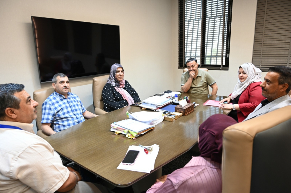 شركة الفاو الهندسية العامة تبحث آليات تنفيذ مسح نسبة النساء في المناصب الإدارية والقيادية لتعزيز تمكين المرأة