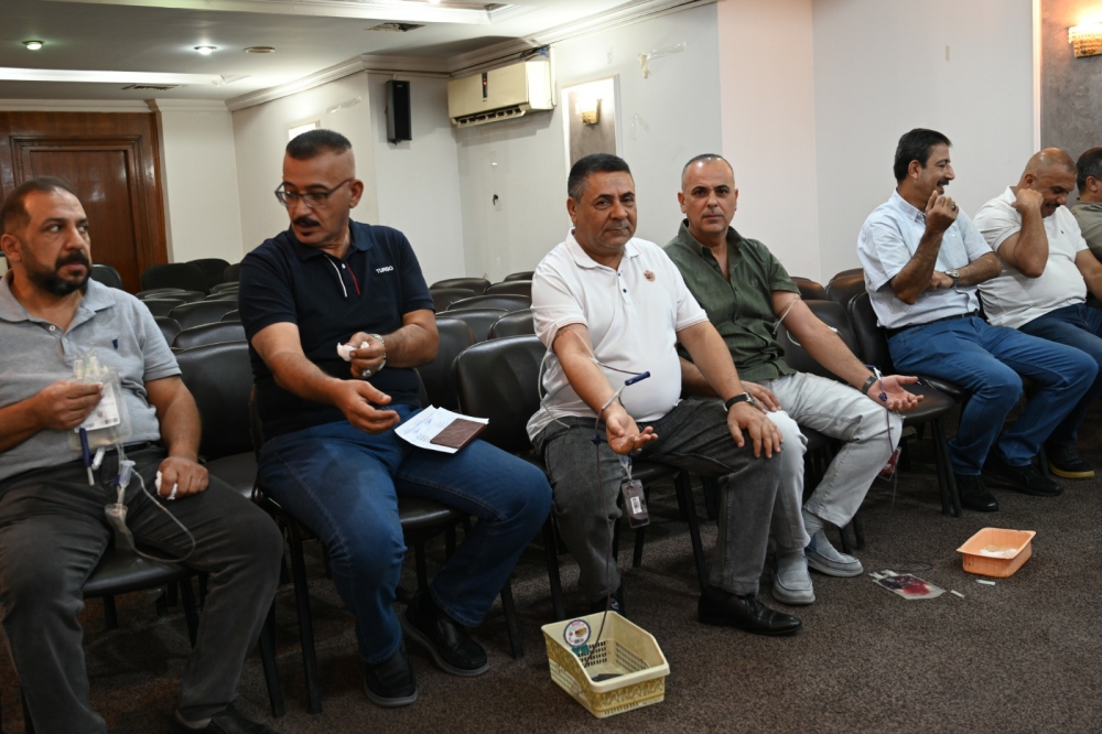 شركة الفاو الهندسية العامة تنظم حملة إنسانية للتبرع بالدم