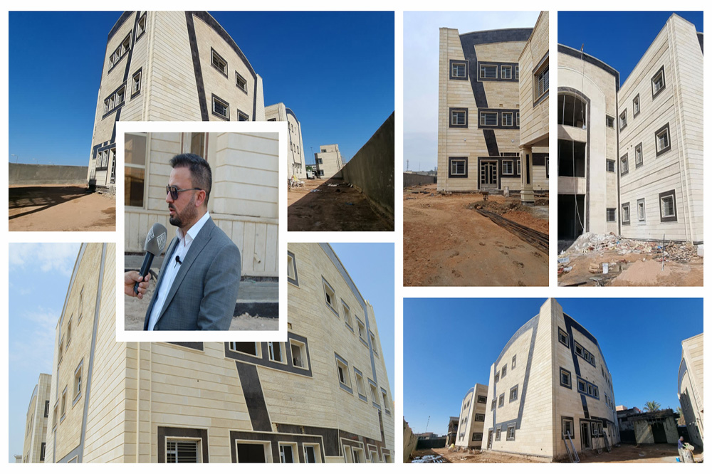 the construction laboratory building project in Al-Muthanna Governorate