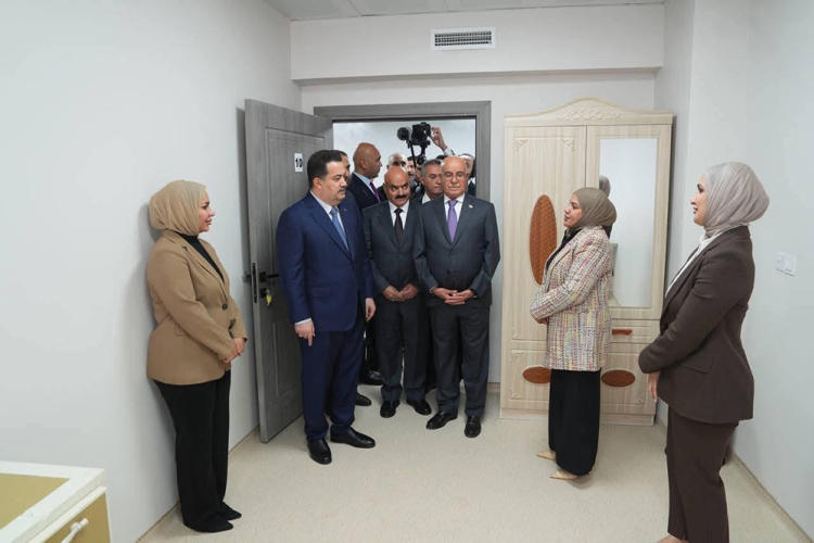 Opening of the Central Children's Hospital project in Baghdad