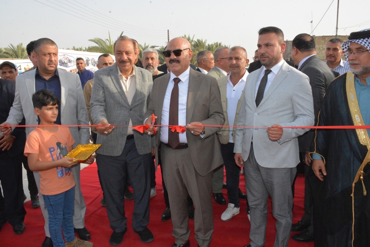 Opening Ceremony Of The Rehabilitation Project Of District (833, 867, 869) In Rashid Municipality In Baghdad Governorate