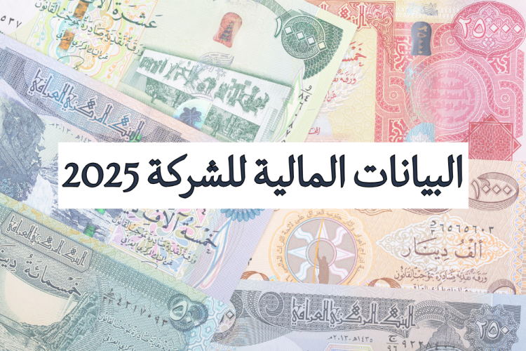 البيانات المالية لشركة الفاو الهندسية العامة لعام 2025