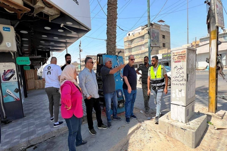 تأهيل منطقة الشعب في بغداد 