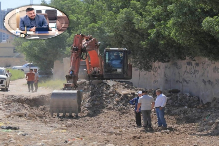 مشروع تطوير وتأهيل منطقة زراعي حي العدل (شاكر العاني) ببغداد