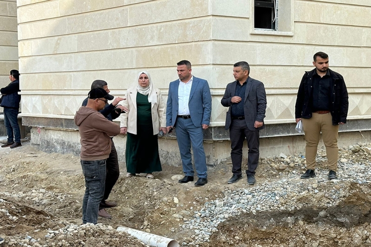 the Ministry of Planning buildings project in Nineveh Governorate