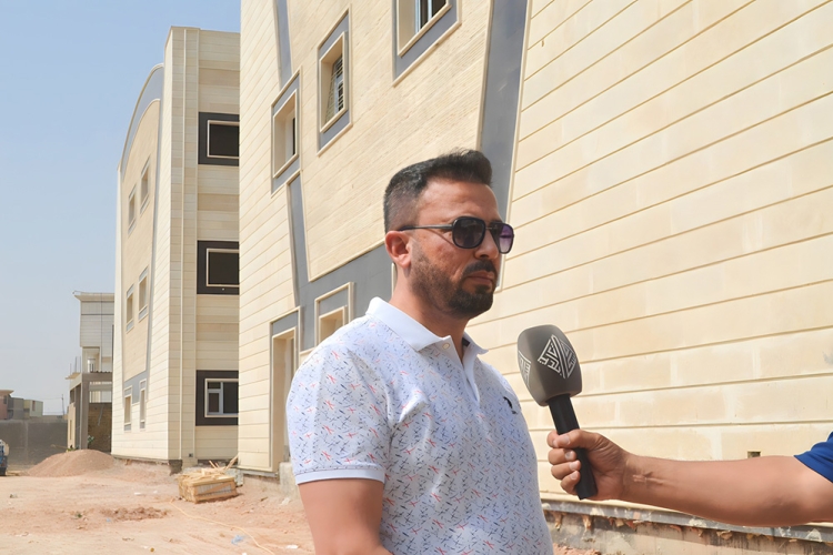 the construction laboratory building project in Muthanna Governorate