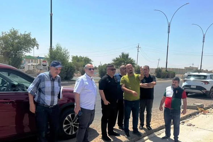 Development project of the approaches to the Dallah Bridge in Salah al-Din Governorate