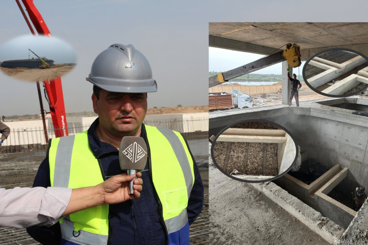 مدير عام شركة الفاو الهندسية العامة: المباشرة بأعمال تجهيز مواد الفلاتر لمشروع ماء الدجيل في محافظة صلاح الدين