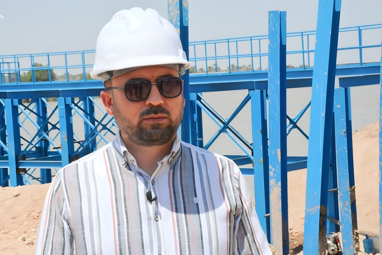 the Jdeidet Al-Shatt Water Project in Diyala Governorate