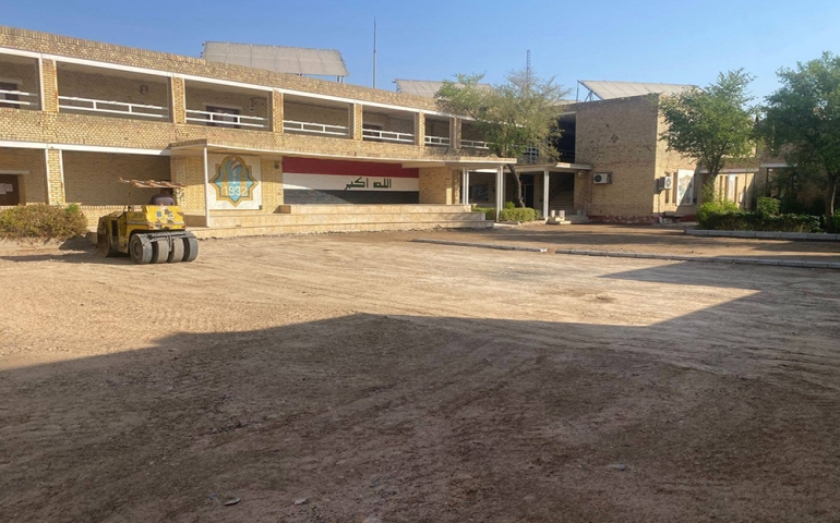 تأهيل مدرسة كلية بغداد النموذجية للبنين