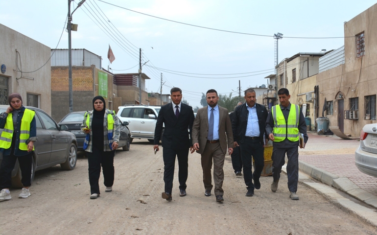 The Project To Rehabilitate The Main And Service Streets For Employees’ Homes In The Al-Dora Refinery In Baghdad Governorate