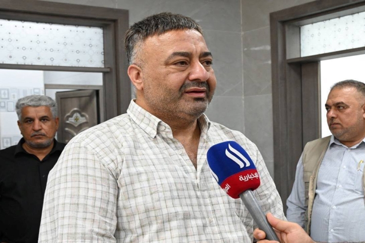 مشروع ماء حصيبة الشرقية المركزي في محافظة الأنبار