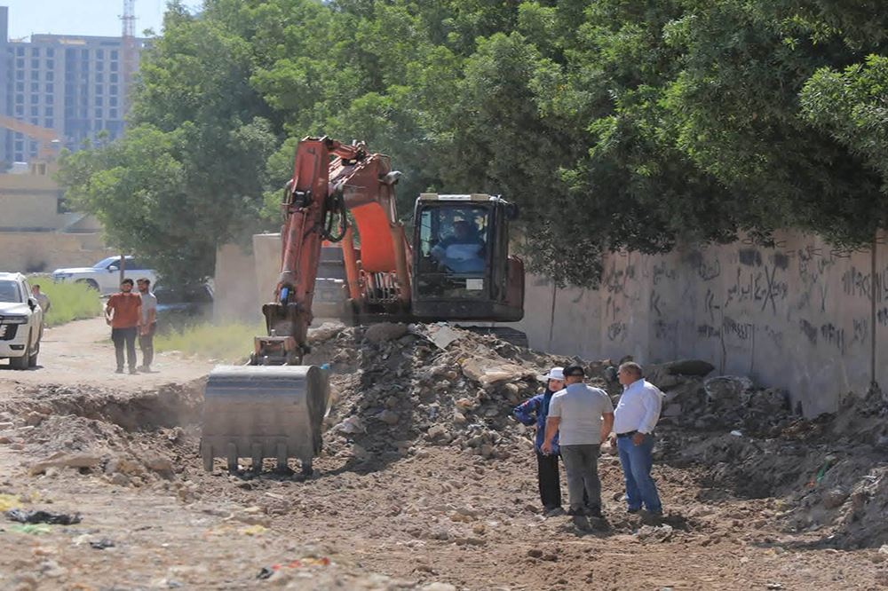Development and rehabilitation of the agricultural area of ​​Al-Adel neighborhood (Shaker Al-Ani) in Baghdad