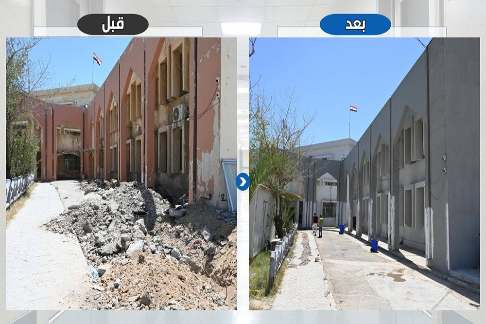  مشروع تأهيل مستشفى الفرات العام في بغداد