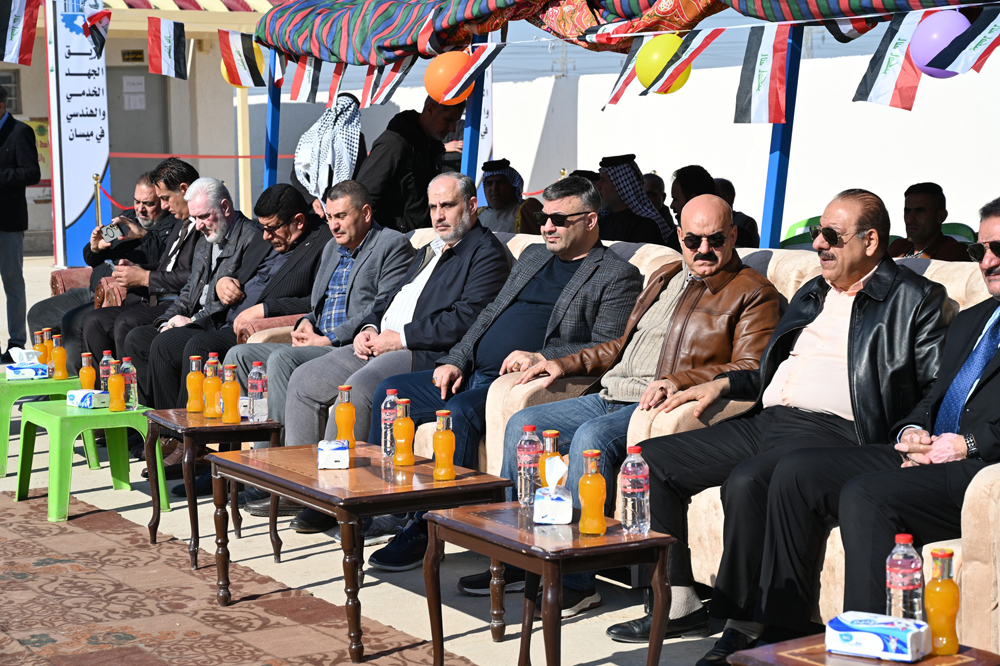 Mr. General Manager Of The Company: Opening Of Three Schools That We completed In Maysan Governorate