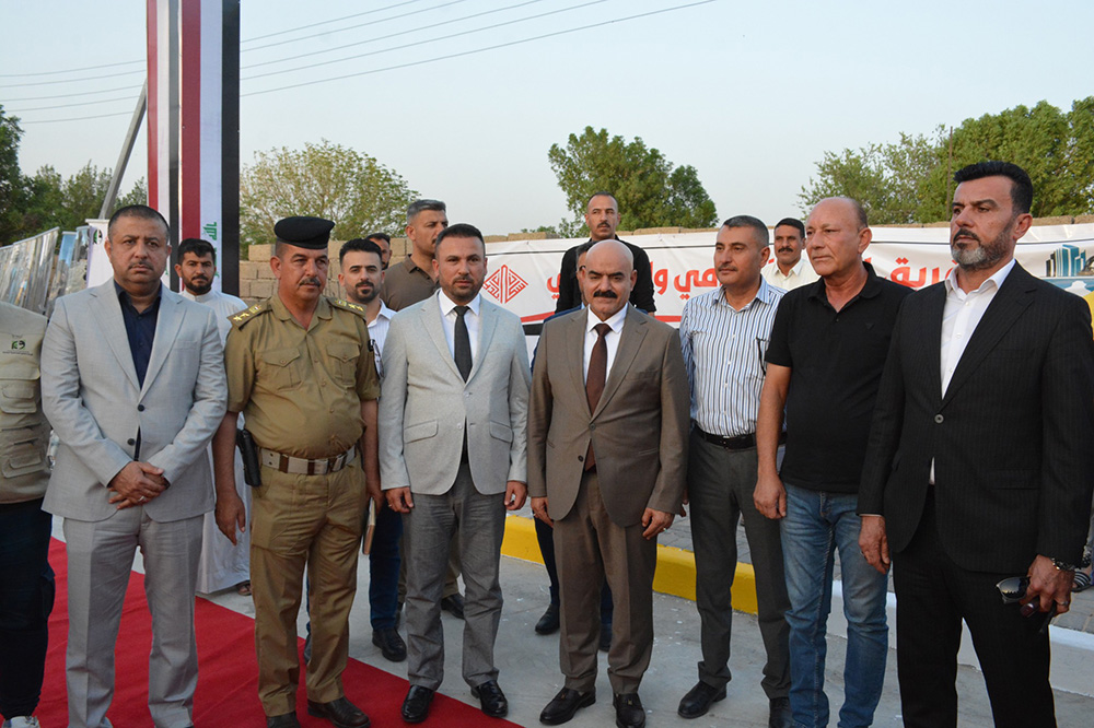 Opening Ceremony Of The Rehabilitation Project Of District (833, 867, 869) In Rashid Municipality In Baghdad Governorate