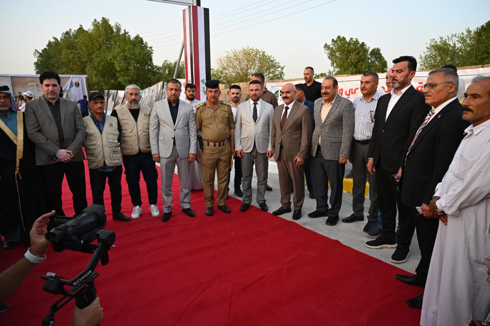 Opening Ceremony Of The Rehabilitation Project Of District (833, 867, 869) In Rashid Municipality In Baghdad Governorate