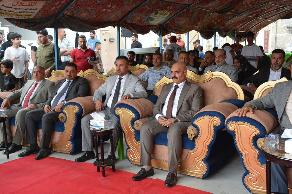 Opening Ceremony Of The Rehabilitation Project Of District (833, 867, 869) In Rashid Municipality In Baghdad Governorate