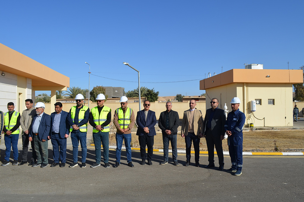 Opening of Al-Baghdadi Water Project in Anbar Governorate