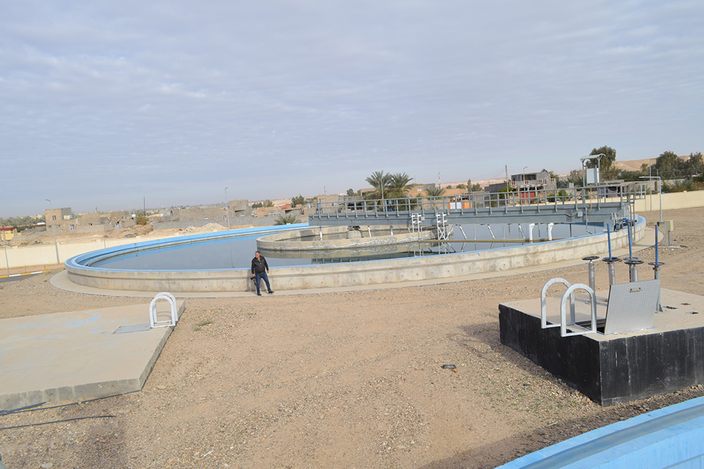 Opening of Al-Baghdadi Water Project in Anbar Governorate