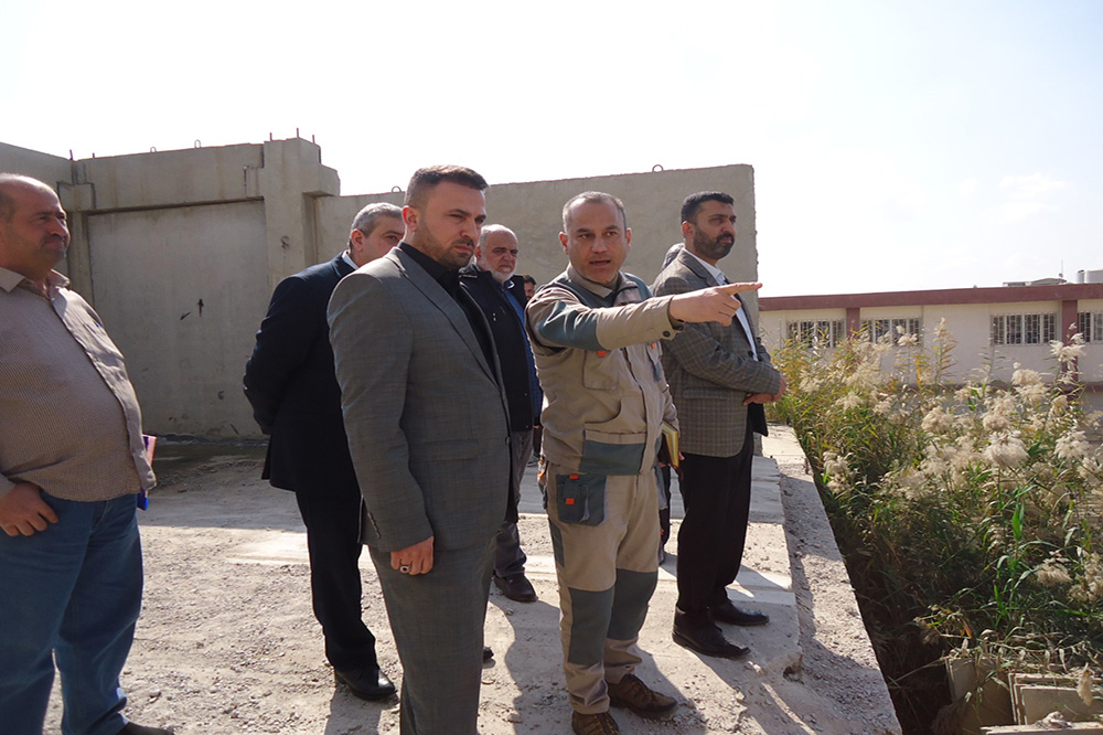 The General Manager visits the company's sites in Kirkuk and Nineveh governorates