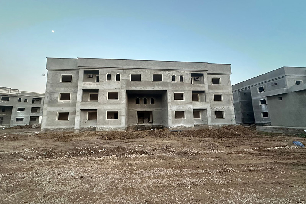 The General Director visits the Al-Khalis Residential Complex project in Diyala Governorate