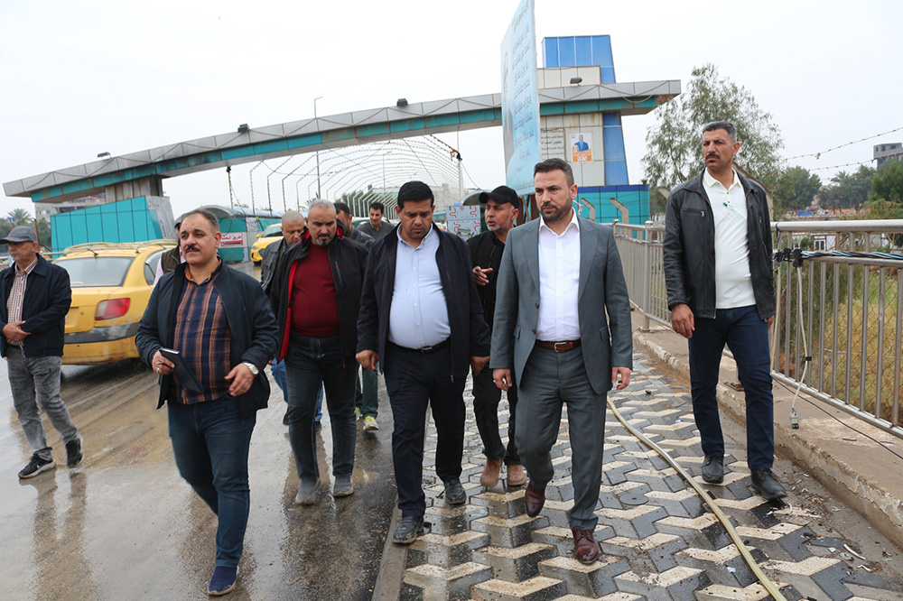 المدير العام يعلن عن انجاز وافتتاح مشروع تأهيل وصيانة جسر المفوضية الحديدي في محافظة المثنى