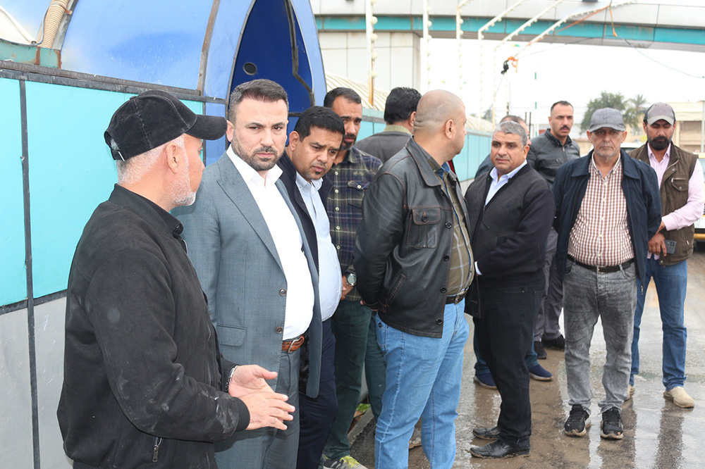المدير العام يعلن عن انجاز وافتتاح مشروع تأهيل وصيانة جسر المفوضية الحديدي في محافظة المثنى