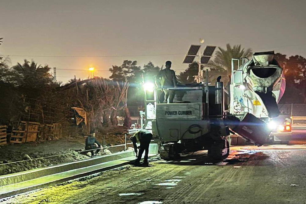 Project to develop and rehabilitate some streets and alleys in the Al-Shaab area of ​​Baghdad