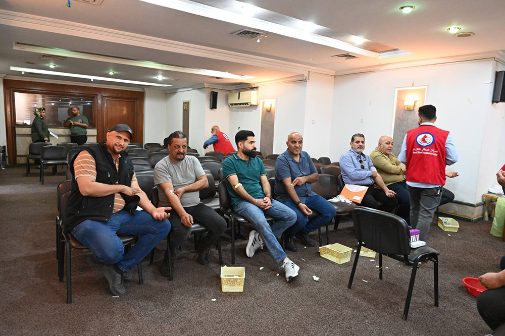 Voluntary blood donation campaign