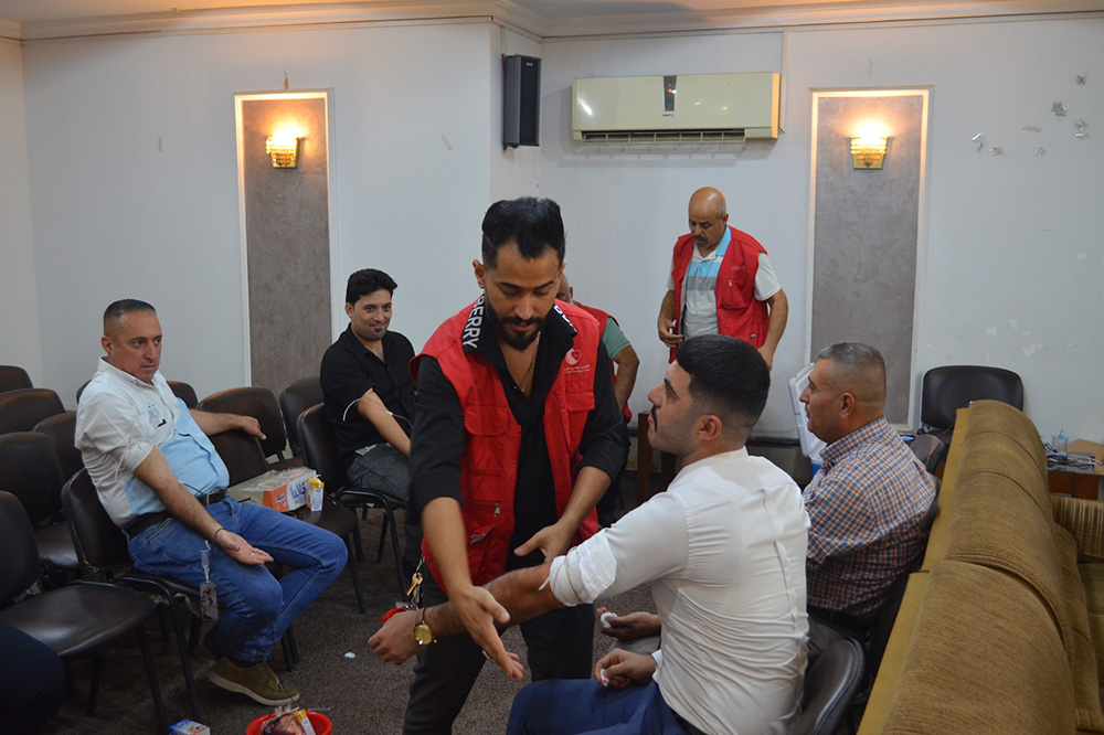 Blood Donation Campaign At Al-Fao General Engineering Company