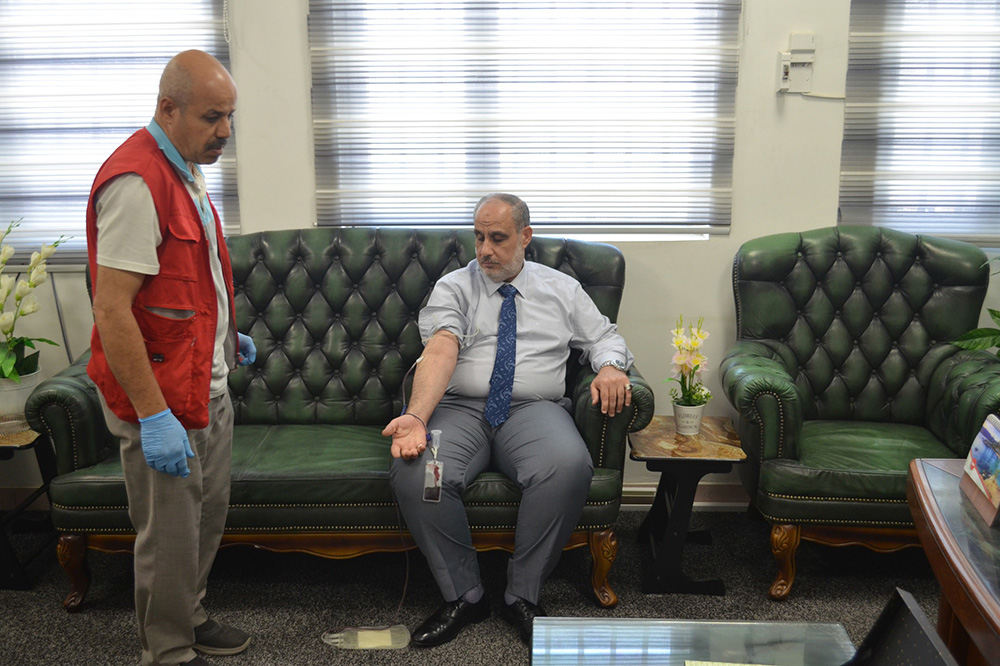 Blood Donation Campaign At Al-Fao General Engineering Company