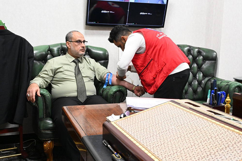 Blood donation campaign