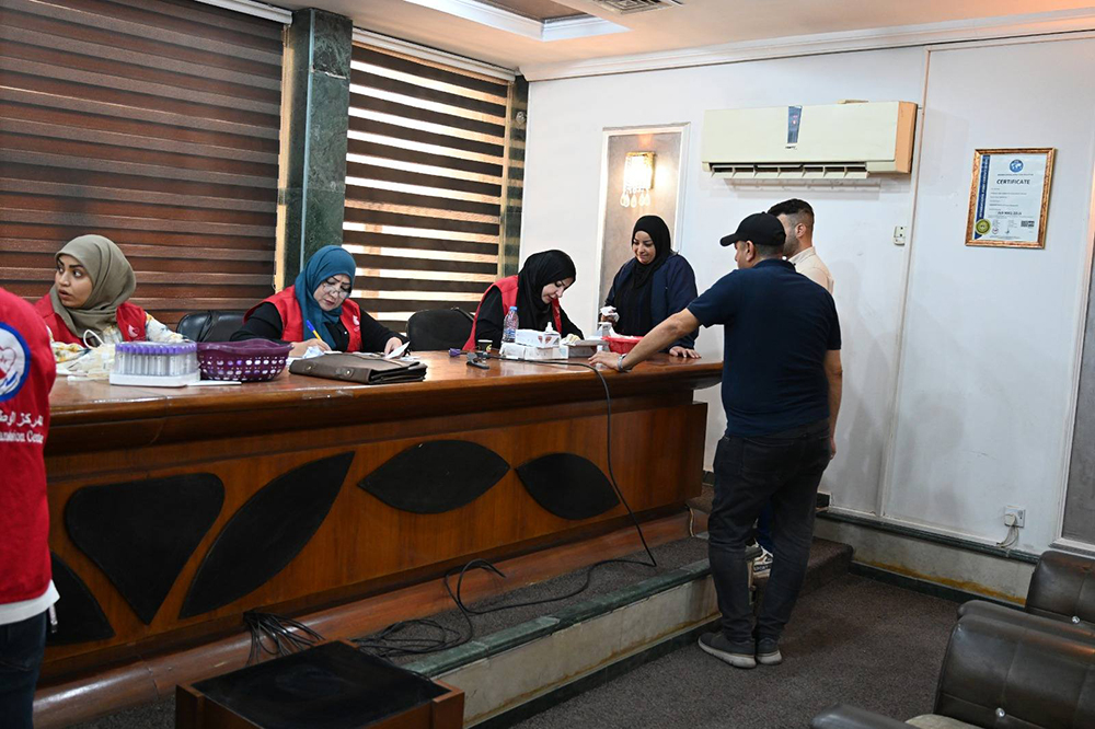 حملة للتبرع بالدم