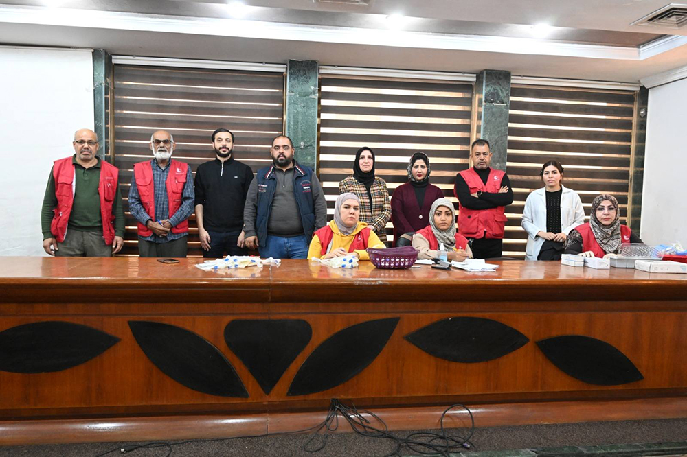 Blood donation campaign