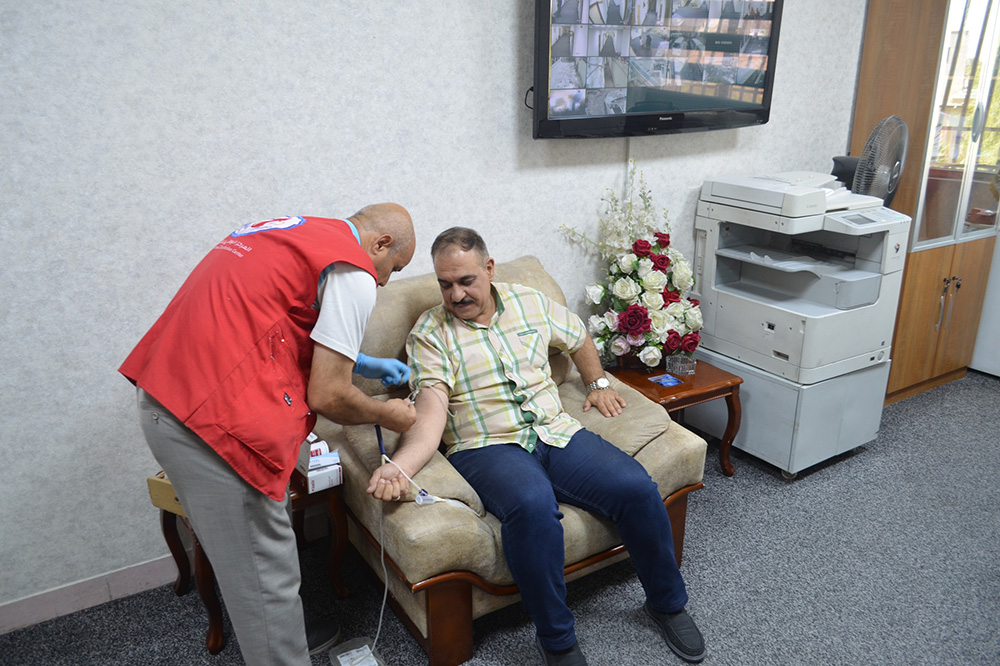 Blood Donation Campaign at Al-Fao General Engineering Company