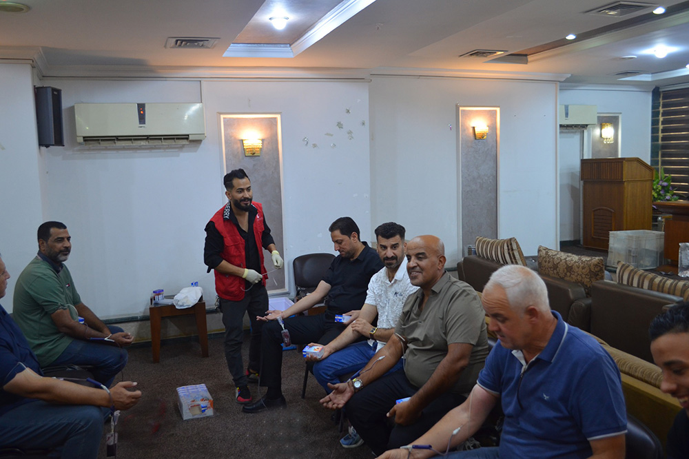 Blood Donation Campaign At Al-Fao General Engineering Company