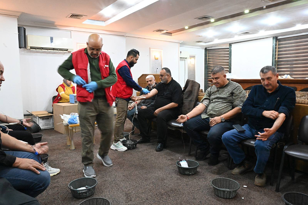 حملة للتبرع بالدم