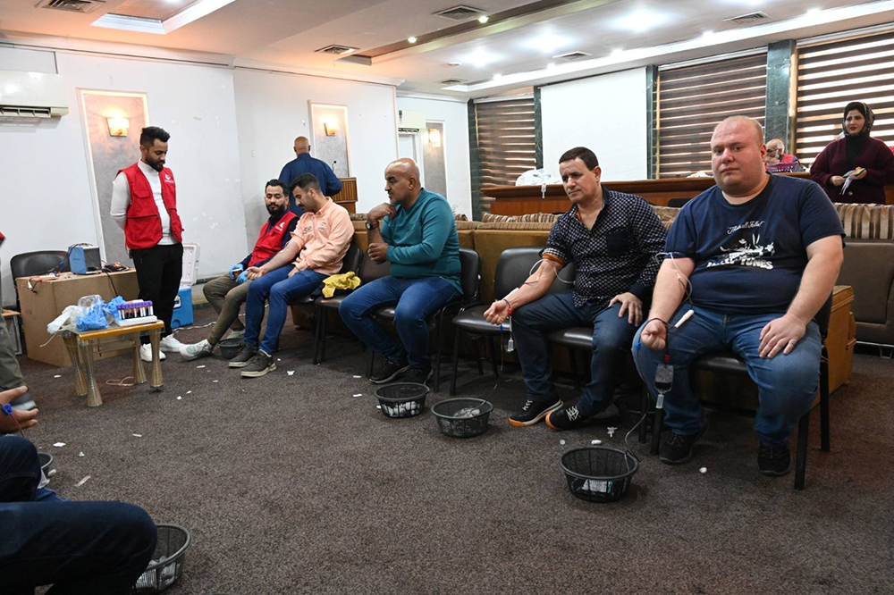 حملة للتبرع بالدم