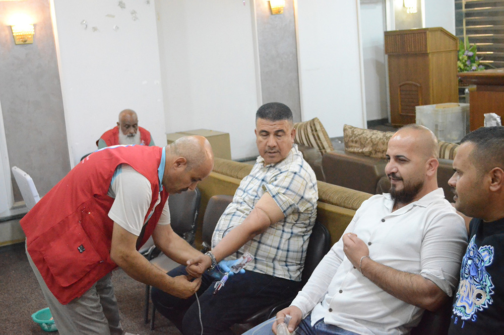 Blood Donation Campaign At Al-Fao General Engineering Company