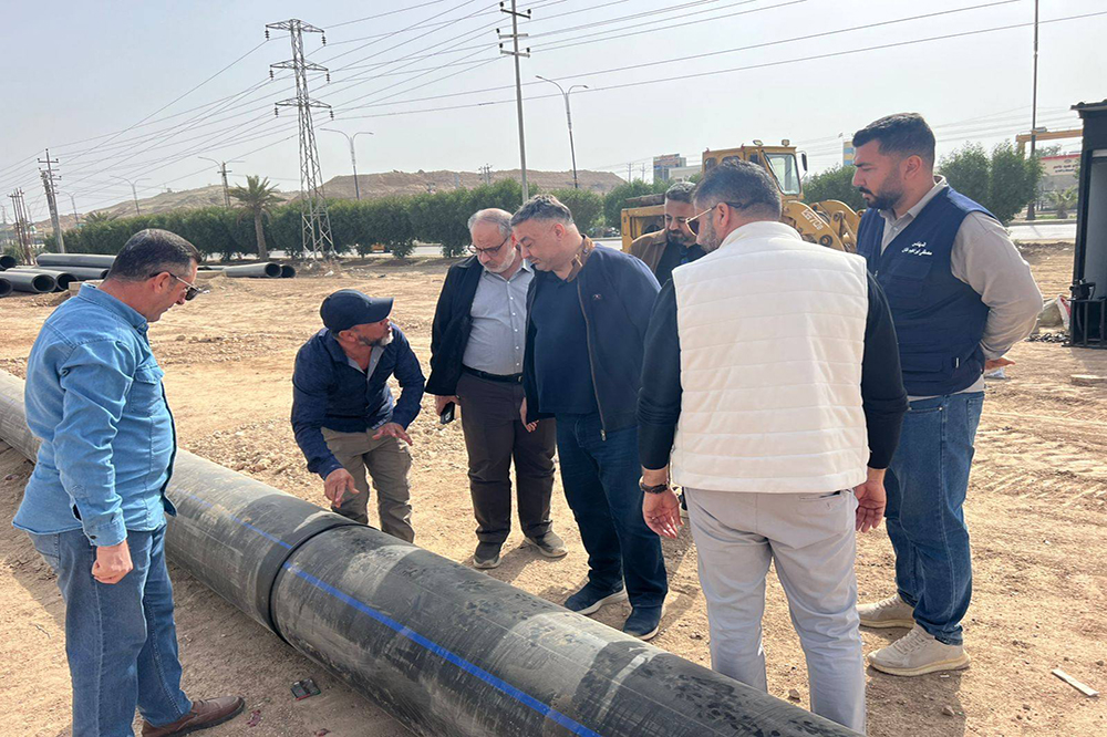 Central water of Hasiba Al Sharqiya in Anbar