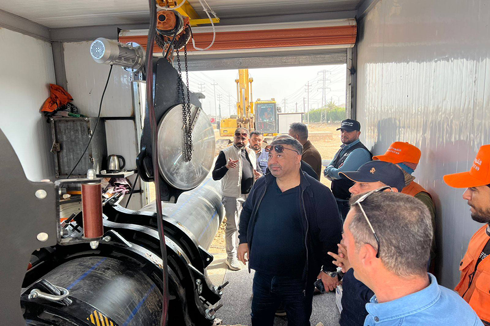 Central water of Hasiba Al Sharqiya in Anbar